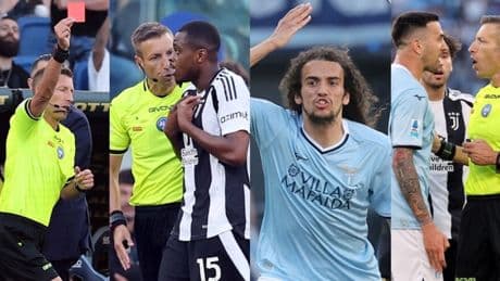 Moviola Lazio-Juve: Kalulu espulso per la linea Rocchi, svista su Guendouzi