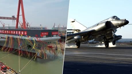 China está a punto de poner en servicio su mayor barco de guerra: sus catapultas electromagnéticas entran en la fase final