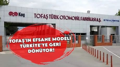 TOFAŞ'ın efsane modeli Türkiye'ye geri dönüyor: Koç Holding'ten resmi açıklama geldi