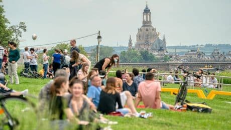 Sonniges Sommerwetter kehrt nach Dresden zurück – bis Donnerstag