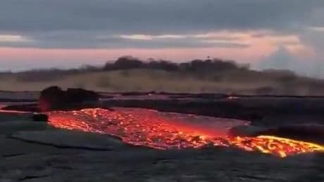Reykjanes Yarımadası’nda volkanik patlama