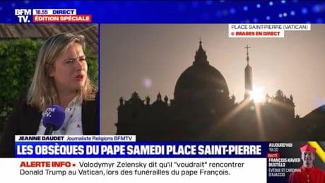 Édition spéciale : Les obsèques du pape samedi place Saint-Pierre - 22/04
