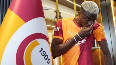 Victor Osimhen: "Çok daha büyük başarılara imza atacağımıza inanıyorum"