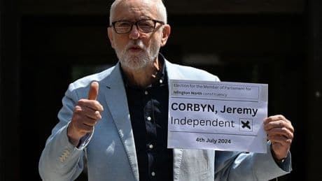 El exlíder laborista Jeremy Corbyn anuncia la creación de un nuevo partido político
