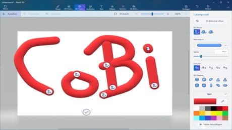 Microsoft Paint 3D (Windows-App)