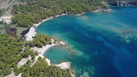Antalya'da deniz suyu sıcaklıkları
