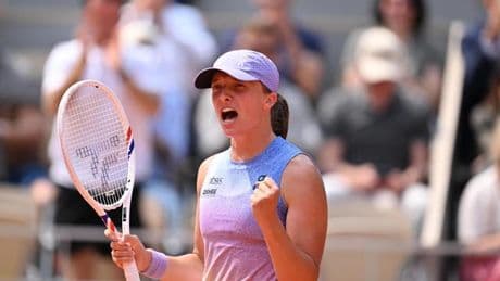 Iga Swiatek, Fransa Açık'ta yarı finale yükseldi