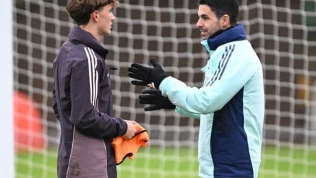 Mikel Arteta hints at Arsenal squad integration for 'big talent' Max Dowman