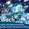 Mittwoch: Schadenersatz für deutschen Facebook-Nutzer, Sicherheitslecks bei AMD