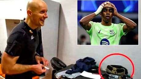 Barcelona point the finger at 'Madridista' referee: Players call for UEFA investigation and papers dredge up his mystery 'washbag' history as Inter's epic 7-6 semi-final win is hit by 'bias' claims