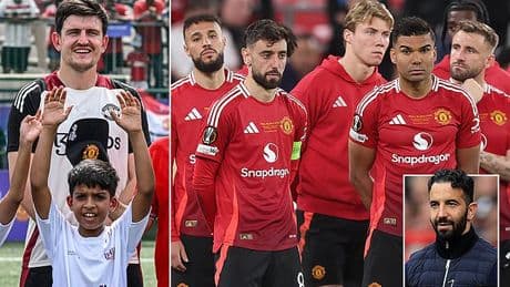 Harry Maguire announces Man United FIRE SALE - with a warning to his team-mates - while Bruno Fernandes is 'seriously considering' £100m exit to Saudi Arabia