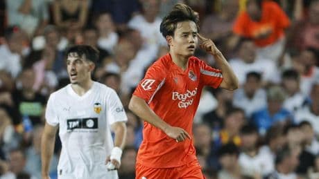 Kubo, garantía de gol para la Real en los estrenos de Liga