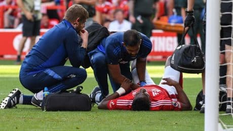 Nottingham Forest give Taiwo Awoniyi injury update after ‘urgent surgery’ and hail Marinakis for showing ‘deep care’