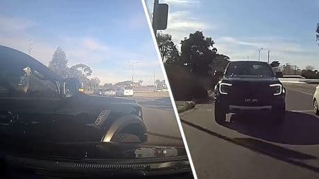 Dashcam legt bizarre aanrijding vast: bestuurder stapt boos uit auto