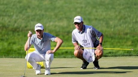 Justin Thomas's caddie drops injury update as he admits envy after RBC Heritage win