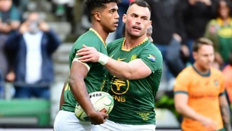 Springboks edge Australia arm-wrestle to reignite Rugby Championship title defence