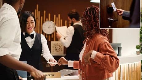 The very common hotel key card habit that is surprisingly dangerous revealed