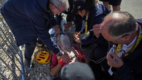 Tour de France: Tour-Profi kollabiert im Ziel nach Etappe auf Mont Ventoux