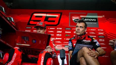 Rigamonti, la mano derecha de Marc Márquez en Ducati: "Puedes ver donde marca la diferencia, el cómo lo hace es complicado de entender"