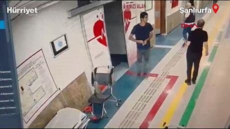 Şanlıurfa'da acil serviste dehşet anları... Doktor ve güvenlik görevlisini bıçakladı