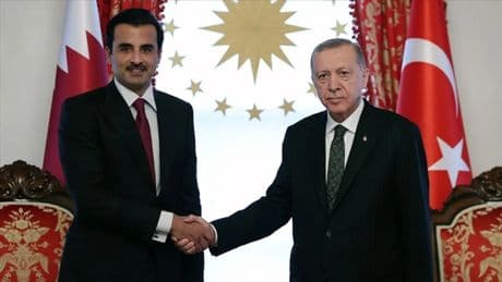 Başkan Erdoğan, Katar Emiri Al Sani ile görüştü: Türkiye tüm imkanlarıyla Katar'ın yanında