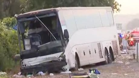 California Bus Crash Leaves at Least 1 Dead and 32 Injured