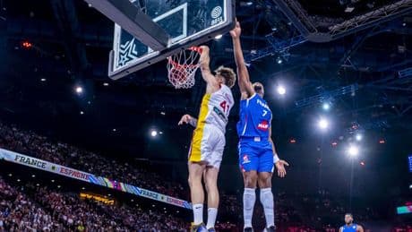 78-73: España saca su mejor versión en Francia, pero se va sin premio y con dos lesionados más