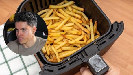 Roberto Vidal, nutricionista: “Es probable que en una sartén se produzcan más componentes cancerígenos que en una freidora de aire o un horno porque la comida está en contacto directo”