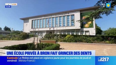 Rhône: à Bron, une école privée fait grincer des dents