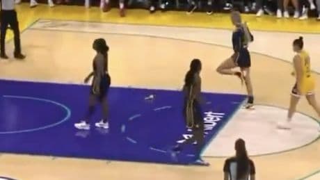 More sex toys get thrown during Liberty, Fever games as one appears to hit Sophie Cunningham