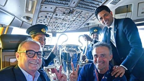 La Champions ya está en casa y el PSG, de fiesta en los Campos Elíseos