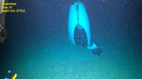 "Comme une porte qui claque": le "bang" de l'implosion du sous-marin Titan diffusé par la BBC
