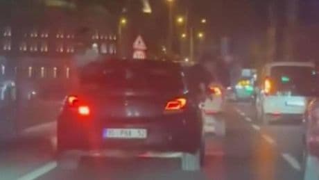 Düğün magandaları yine yollarda: Sürücüleri çileden çıkardılar