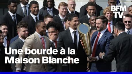 J.D. Vance fait tomber un trophée universitaire à Washington