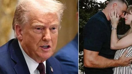 Donald Trump shares his feelings about Taylor Swift and Travis Kelce engagement