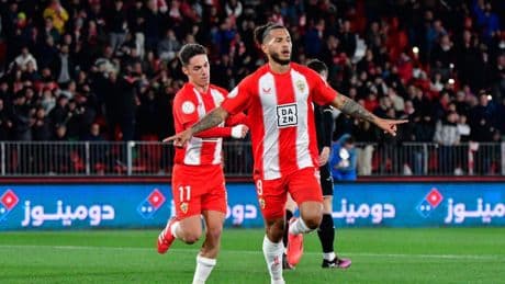 Problemón para el Almería: el 'pichichi' de Segunda, citado por Colombia, se perdería el playoff