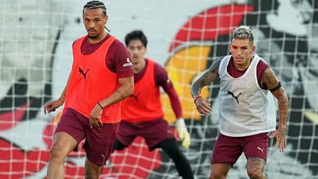 Leroy Sane, Galatasaray'daki ilk antrenmanına çıktı