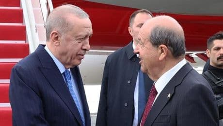 Cumhurbaşkanı Erdoğan KKTC'de: Rum yönetimi telaşlandı