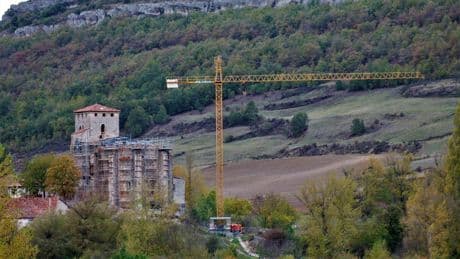 Una donación anónima salva la iglesia gótica de un pueblo de siete habitantes