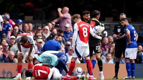 Mikel Arteta offers Bukayo Saka injury update after ‘dangerous’ tackle