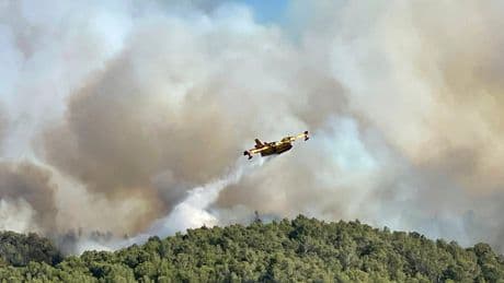 Deadly wildfires strike France as huge blaze continues to spread
