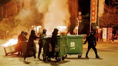 Now Swiss city descends into migrant chaos with youths lobbing molotov cocktails & burning out buses over teen’s death