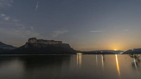 La lluvia de cometas desde Sau