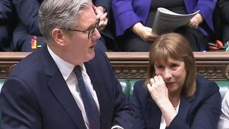 Keir Starmer speaks about Rachel Reeves' tears at PMQs