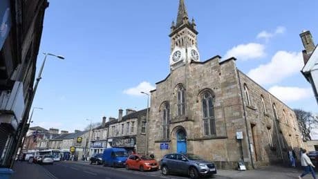 Former Wishaw Old Parish Church put up for sale