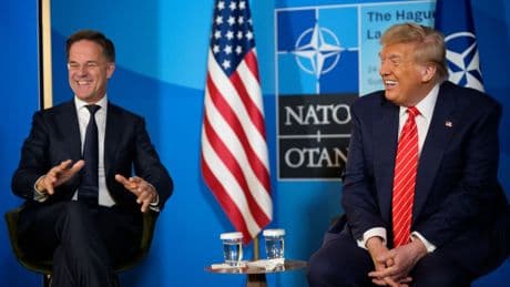 Nato boss Mark Rutte: I didn't call Donald Trump 'daddy'