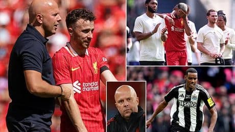Arne Slot faces a conundrum in making his new pieces fit in Liverpool 2.0 jigsaw while questions over Alexander Isak linger, writes DOMINIC KING - but the loss of Diogo Jota still weighs heavy inside the Anfield camp