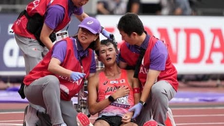 Un mundial de atletismo al límite: vómitos, mareos y convulsiones en la prueba masculina de marcha