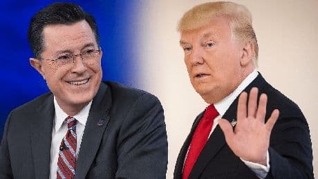 Donald Trump höhnt über Stephen Colbert: "Ich liebe es total"