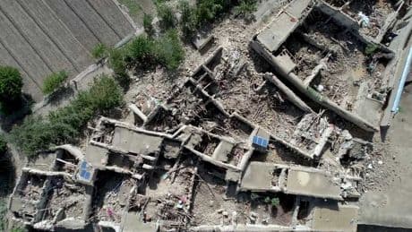 Afganistan'da meydana gelen 6 büyüklüğündeki depremde ölü sayısı 1124'e çıktı